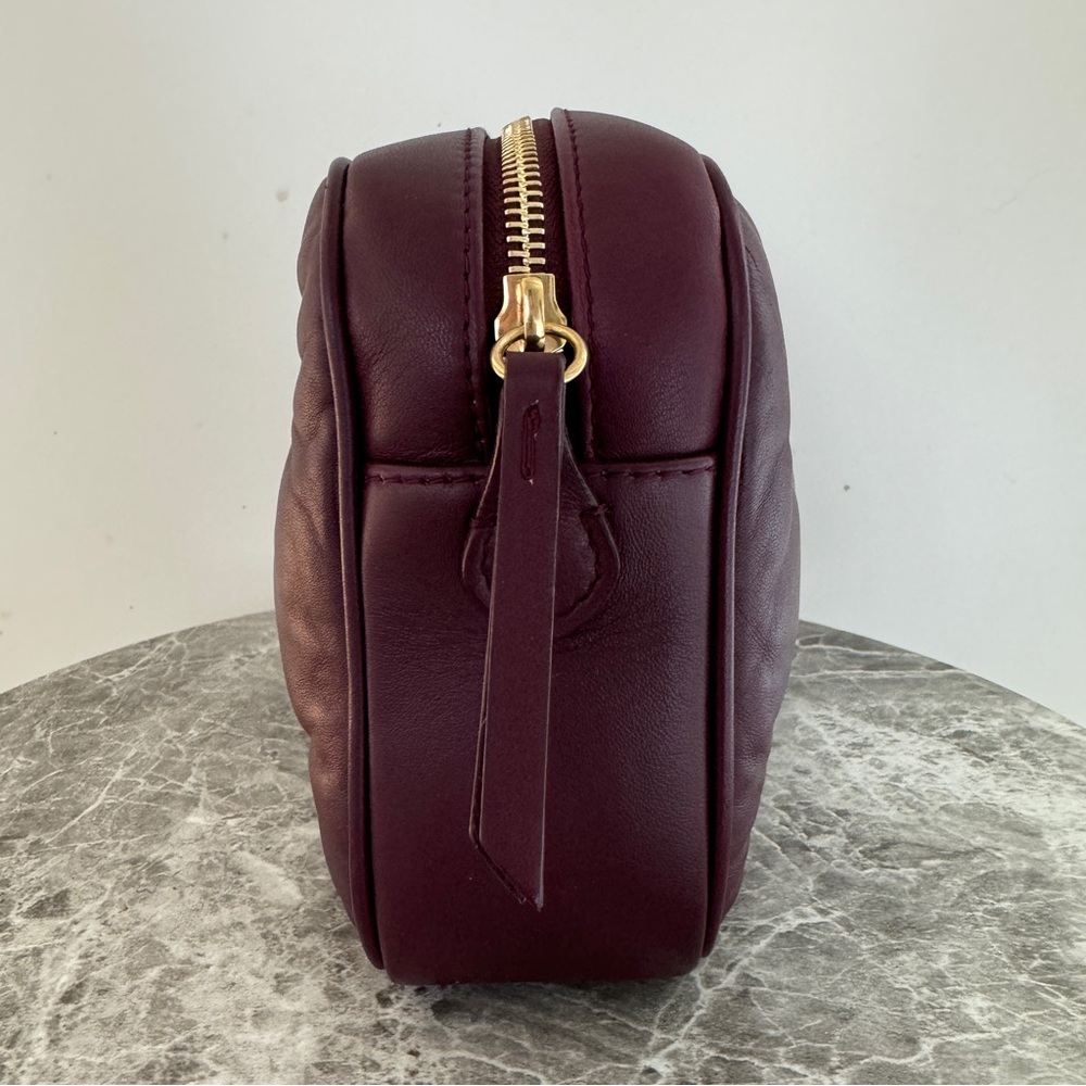 Maison Margiela Glam Slam Box Crossbody/Shoulder/Clutch in Bordeaux - Picture 13 of 13